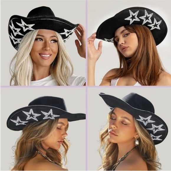 Western Stars Cowgirl Hat - Picture 5 of 8